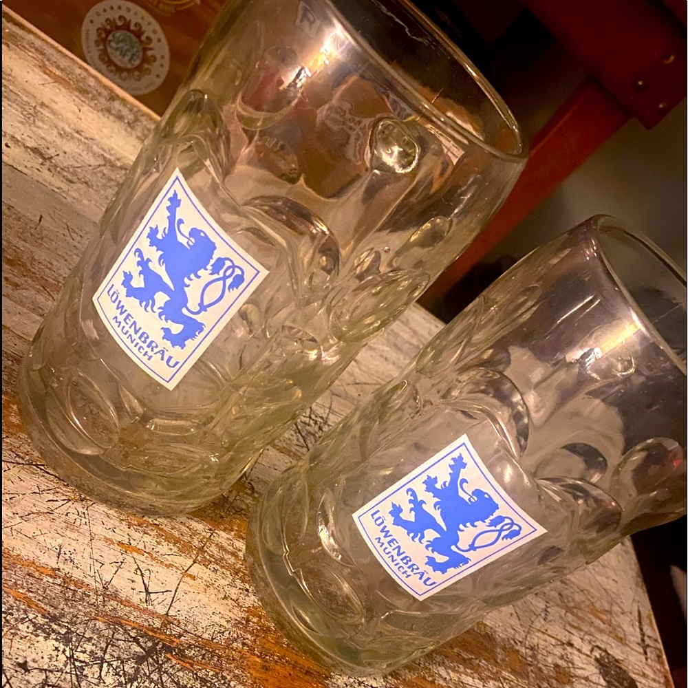 Beer mugs glass